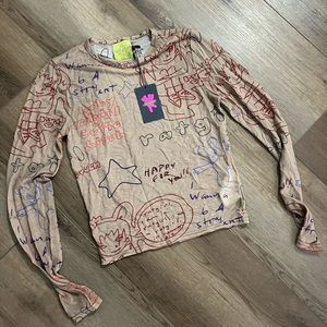 Marc Jacob’s Heaven Ratgirl Mesh top